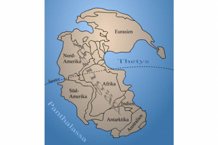 Aralıq dənizi, Qara dəniz, Xəzər dənizi və Aral gölü qədim Tetis okeanının qalıqlarıdır
