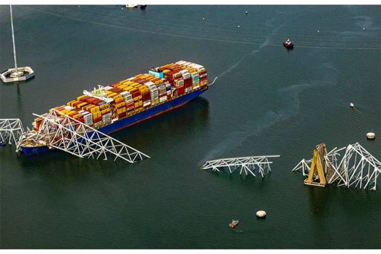 Baltimor ticarət gəmiləri üçün alternativ dəhliz açacaq