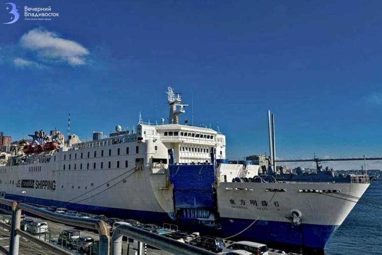Sokço və Vladivostok limanları arasında beynəlxalq avtomobil bərəsi fəaliyyətini dayandırıb