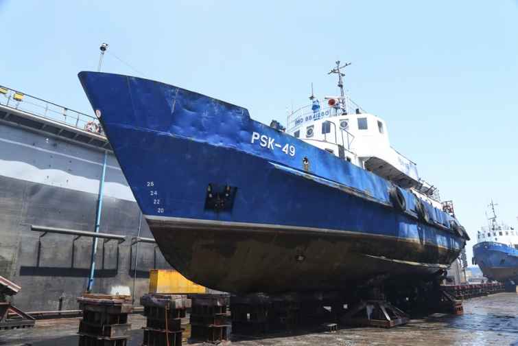 AXDG-nin daha bir “PSK” gəmisi təmir olunur
