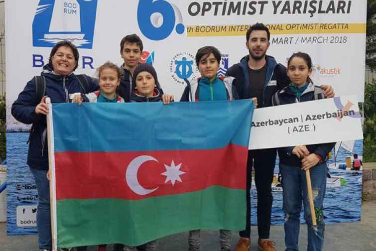 Yelkənli İdman Federasiyasının komandası beynəlxalq yarışda Azərbaycanı təmsil edib