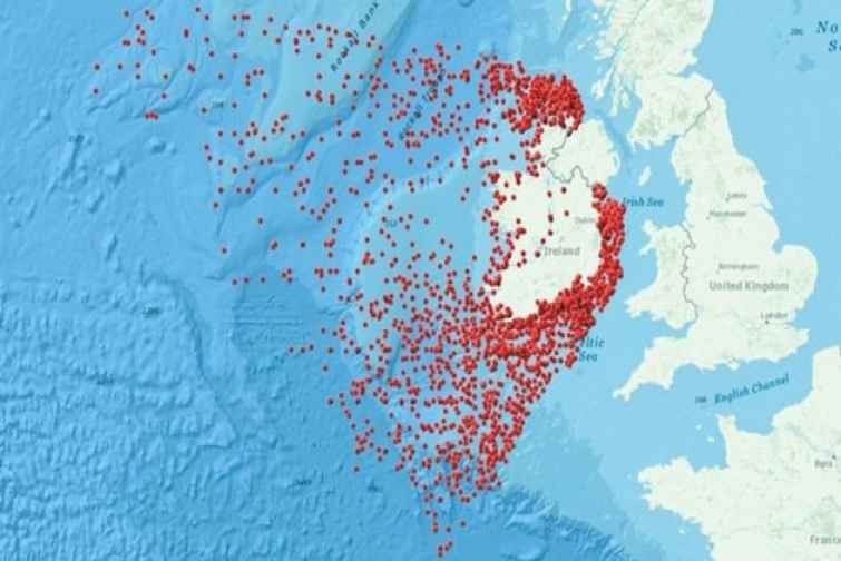 İrlandiya hökuməti batmış gəmilərin xəritəsini hazırlayıb