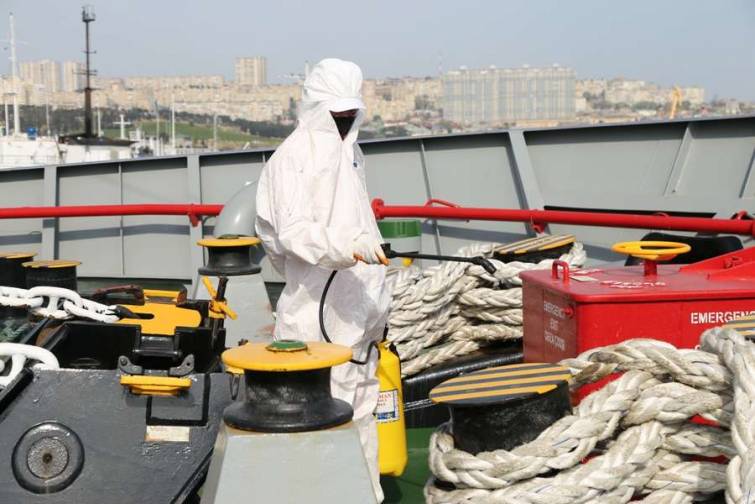 ASCO-da dezinfeksiya işləri davam edir