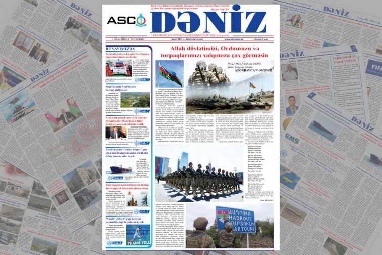“Dəniz” qəzetinin növbəti nömrəsi işıq üzü görüb