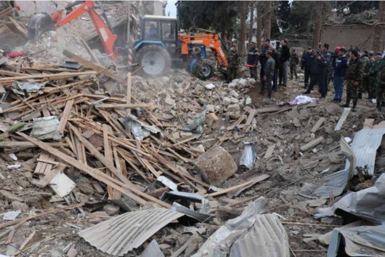 Baş Prokurorluq: Ermənistan ordusunun Gəncəyə raket zərbələri nəticəsində ölənlərin sayı 9-a, yaralananların sayı 34-ə çatıb