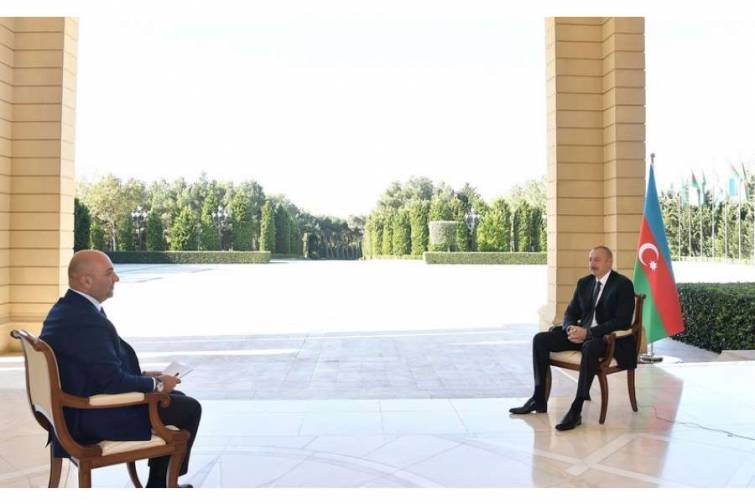 Prezident İlham Əliyev Türkiyənin “Haber Türk” televiziya kanalına müsahibə verib