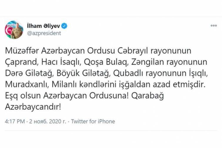 Daha 8 kənd işğaldan azad edilib