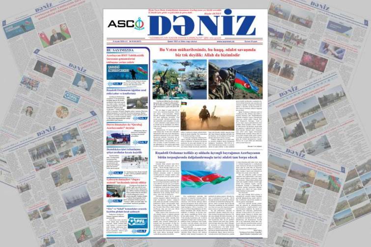 “Dəniz” qəzetinin növbəti nömrəsi işıq üzü görüb