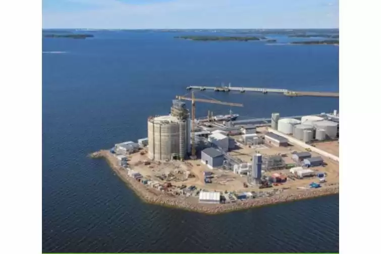 Finlandiyada LNG terminalı bu ilin payızında fəaliyyətə başlayacaq