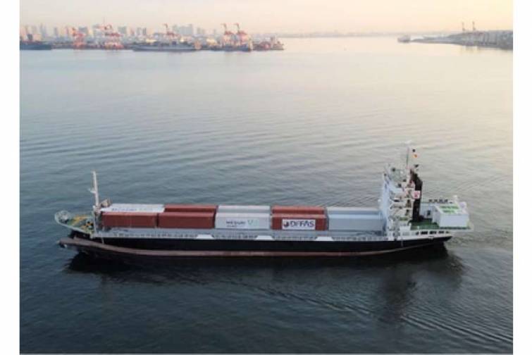 Avtonom konteyner gəmisi 790 kilometr məsafə qət edib
