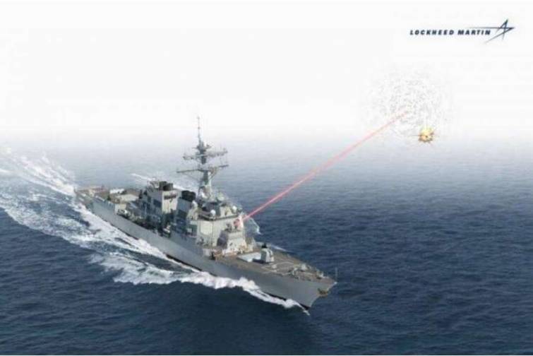 ABŞ donanmasına yeni lazer silahı verilib