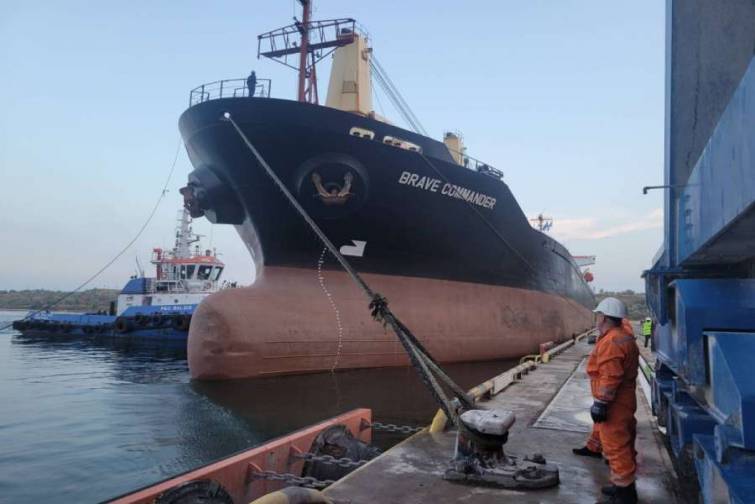 Ukrayna taxılını daşıyan ilk gəmi Afrikaya çatıb