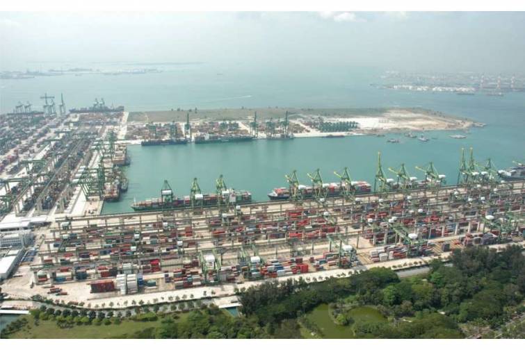 Tuas limanı ildə 65 milyon TEU aşıra biləcək
