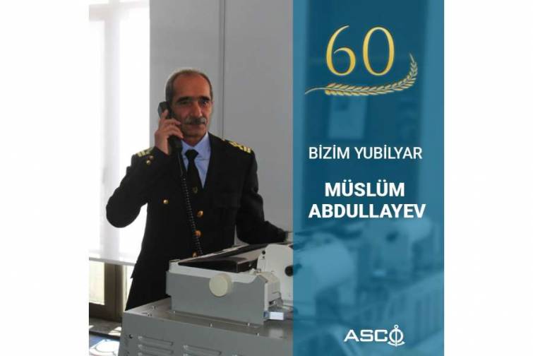 Bizim Yubilyar: ASCO-nun dispetçeri Müslüm Abdullayev 60 illik yubileyini qeyd edir