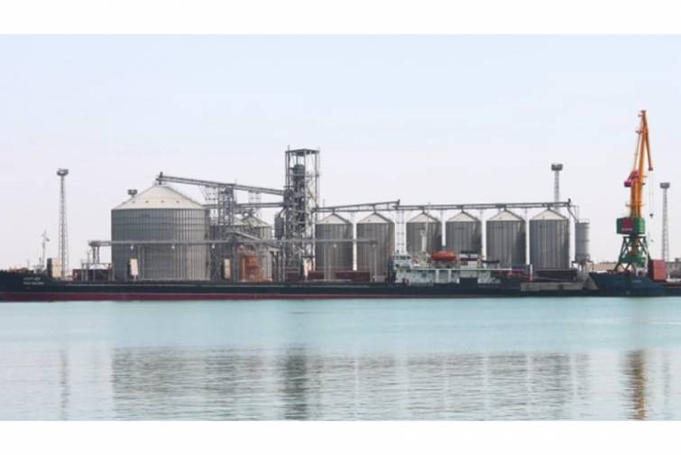 Kurık limanındakı taxıl terminalı 80 faiz hazırdır