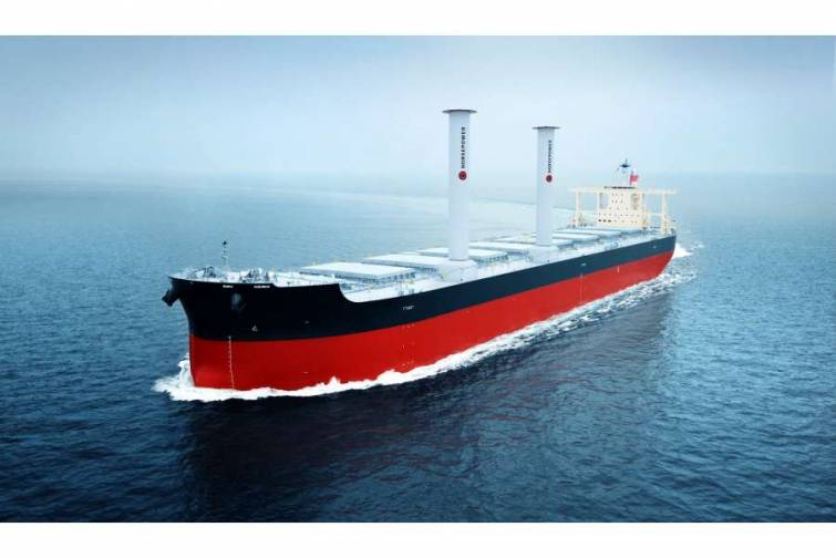 Quru y&uuml;k gəmisində yelkənlər quraşdıracaq