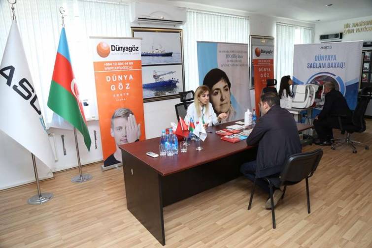 N&ouml;vbəti g&ouml;z m&uuml;ayinəsi aksiyası 