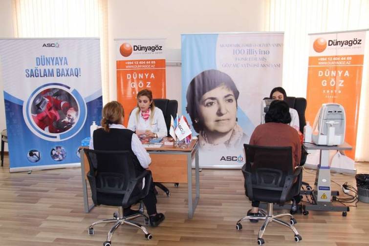 Akademik Zərifə Əliyevanın 100 illiyinə həsr edilmiş g&ouml;z m&uuml;ayinəsi aksiyası başa &ccedil;atıb