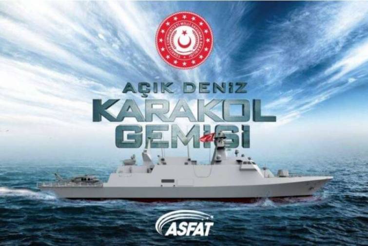 “Akhisar” dəniz patrul gəmisinin inşası davam edir