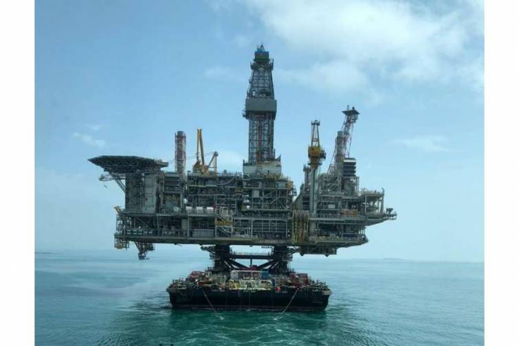 &ldquo;Azəri-Mərkəzi-Şərqi&rdquo; platformasının &uuml;st modulu ASCO-nun &ldquo;STB-1&rdquo; barjı vasitəsilə yola salınıb