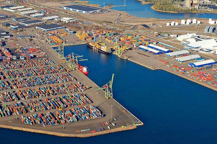 Hamina-Kotka limanında yük dövriyyəsi azalıb