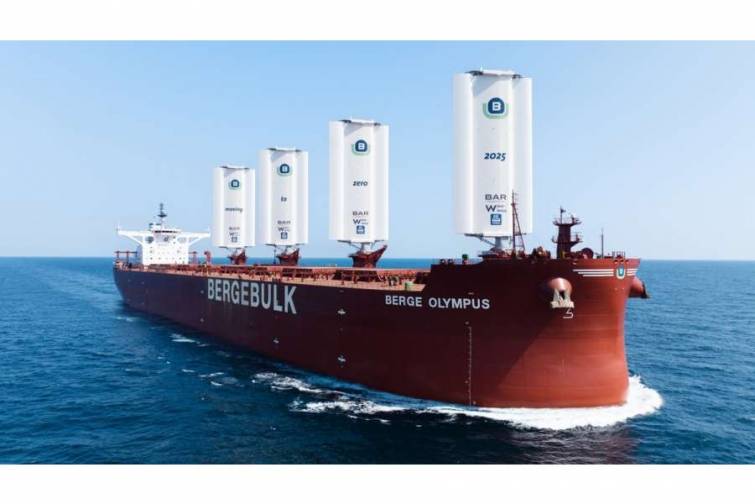 “Berge Bulk” şirkəti dedveyti 210 000 ton olan balkerini dörd sərt “BARTech WindWings” sistemi ilə təkmilləşdirib