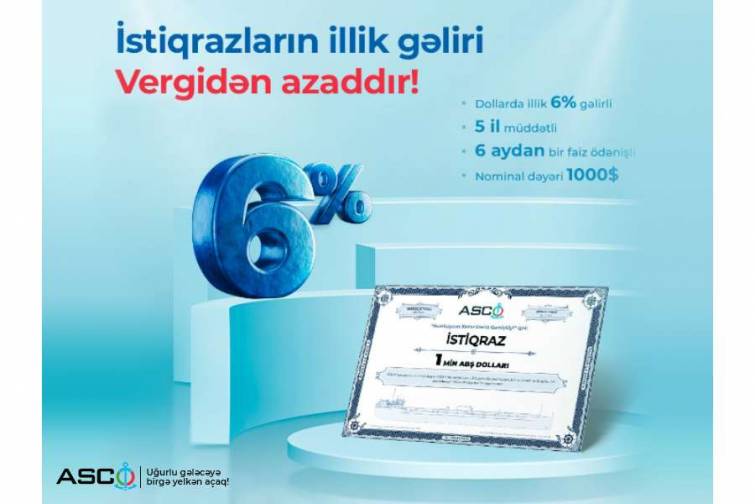 ASCO-nun yeni istiqrazlarına abunə yazılışı başlayıb