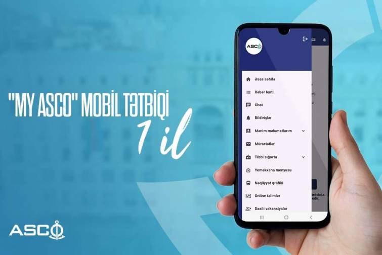 &ldquo;My ASCO&rdquo; mobil tətbiqinin istifadəyə verilməsindən bir il &ouml;t&uuml;r