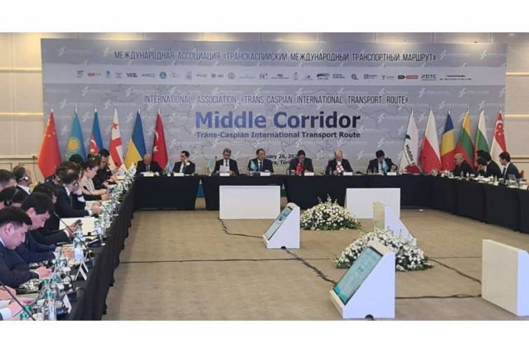 Transxəzər Beynəlxalq Nəqliyyat Marşrutu ilə bağlı toplantı ke&ccedil;irilib