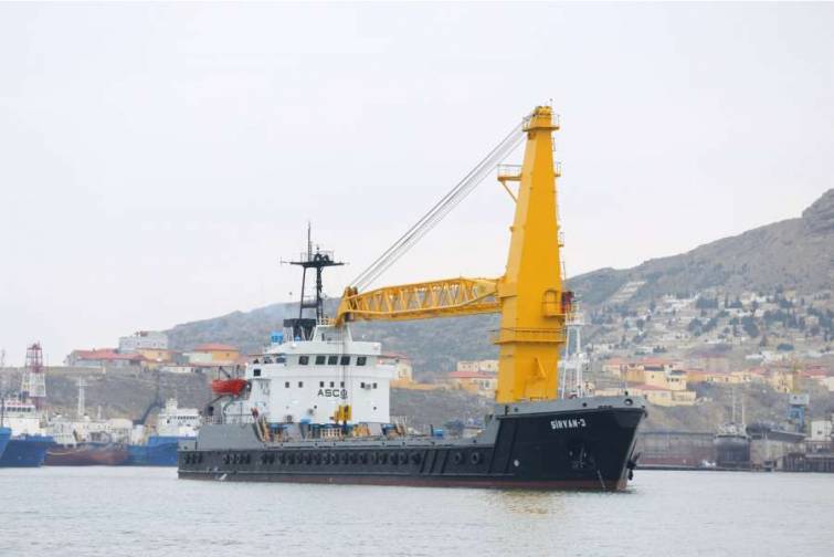 &ldquo;Şirvan-3&rdquo; kran gəmisinin əsaslı təmiri uğurla başa &ccedil;atıb