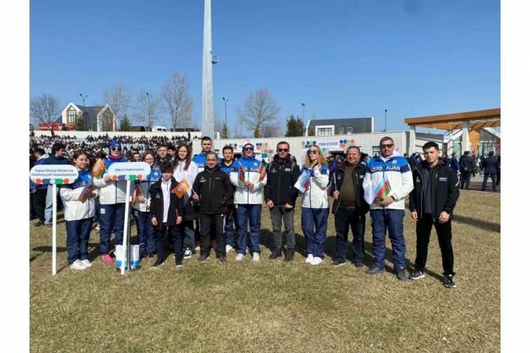 Yelkən&ccedil;ilərimiz Qubada təşkil olunan İdman Paradında iştirak edirlər