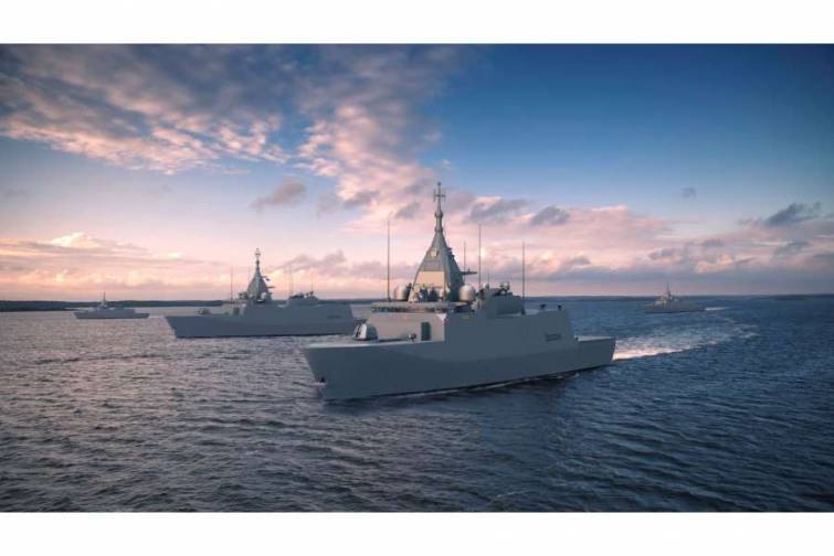 Finlandiyada çoxfunksiyalı hərbi gəmi tikilir