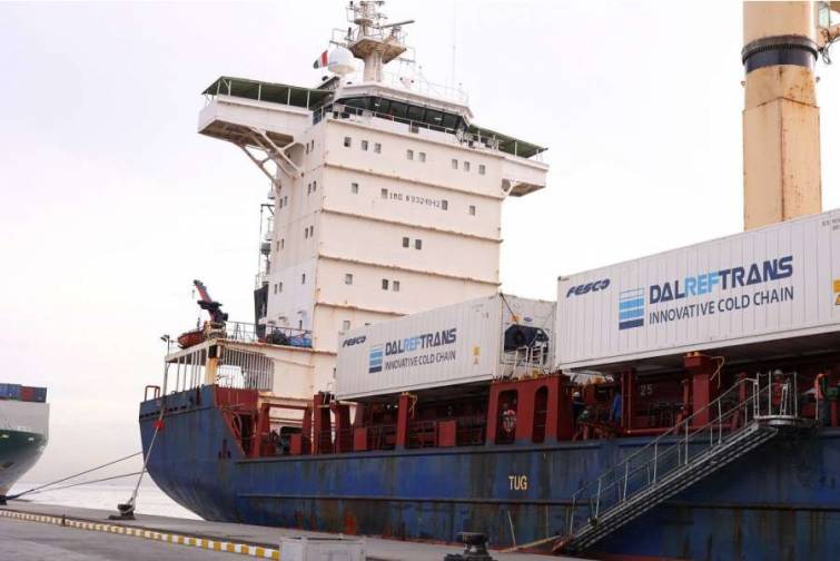 “FESCO” İsgəndəriyyə və Nava Şeva limanları arasında soyuducu konteynerlərin daşınmasına başlayıb
