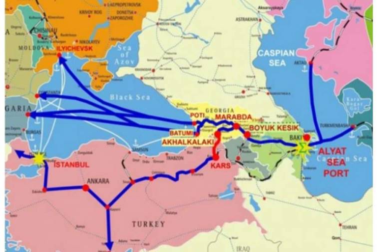 Orta Dəhlizlə yükdaşımalar 62 % artıb