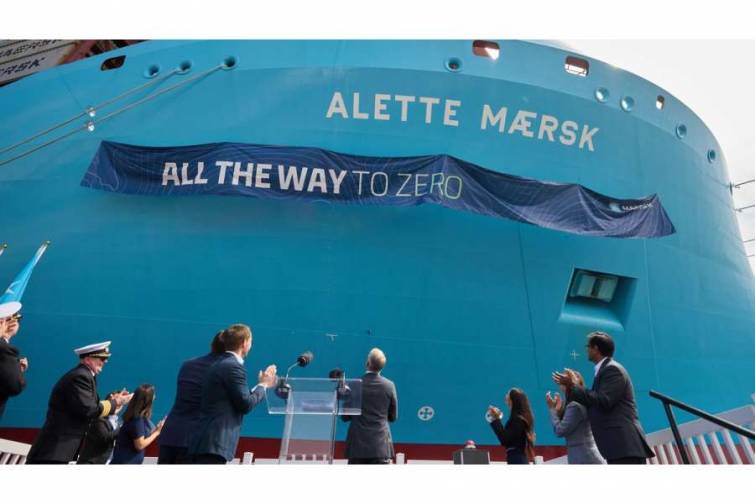 “Maersk”-in yeni 16 min TEU-luq gəmisi “yaşıl” metanolla işləyə bilər