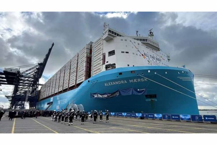 “Maersk”-in növbəti yeni konteyner gəmisi “Alexandra Maersk” adlandırılıb