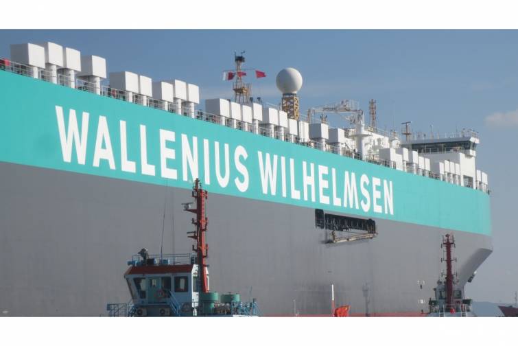 “Wallenius Wilhelmsen” Yaponiya limanında öz avtomobil daşıyıcısına bioyanacaq qəbul edib