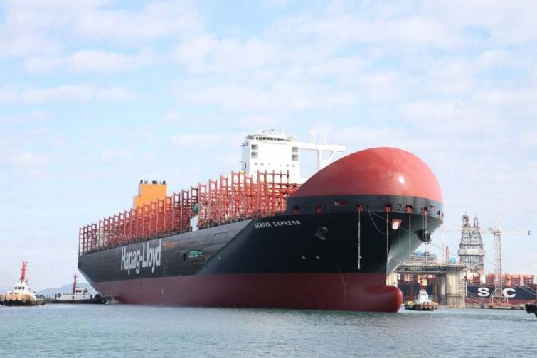 “Hapag-Lloyd” donanmasına külək deflektoru olan 24 000 TEU konteyner gəmisi əlavə edir