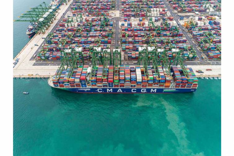 “CMA CGM” gəmiçilik qrupu “SNP” ilə Hayfon şəhərində dərin su terminalı tikəcək