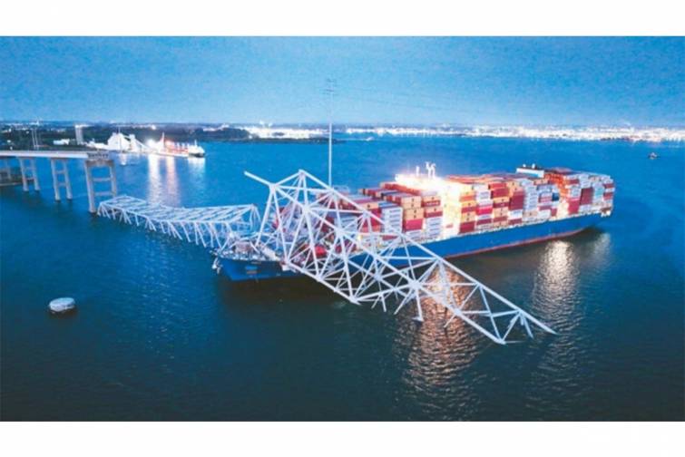 Baltimorda körpüyə çırpılan “Dali” gəmisinin sahibləri “Hyundai Heavy Industries” şirkətinə qarşı iddia qaldırıb