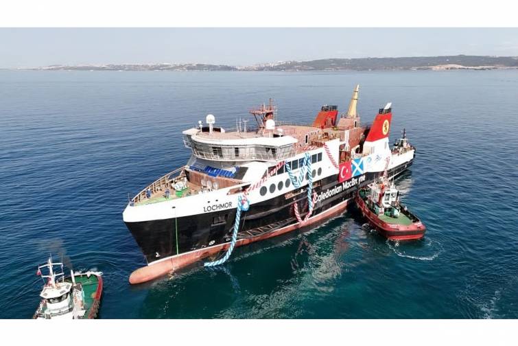 Şotlandiyanın “Little Minch” marşrutlarında istismar ediləcək yeni bərə Türkiyədə suya buraxılıb