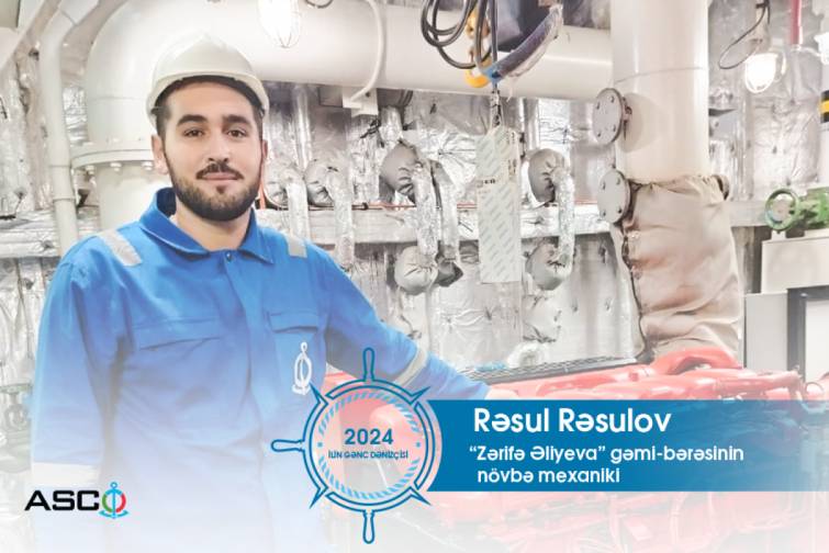 “İlin gənc dənizçisi” nominasiyasının qalibi: “Peşəmə sevgi ilə yanaşıram və daim öyrənməyə çalışıram”  