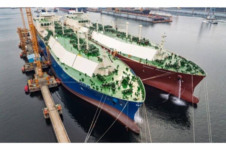 Dünyada ilk: Dəniz sınaqları zamanı gəmidən-gəmiyə LNG köçürülməsi həyata keçirilib