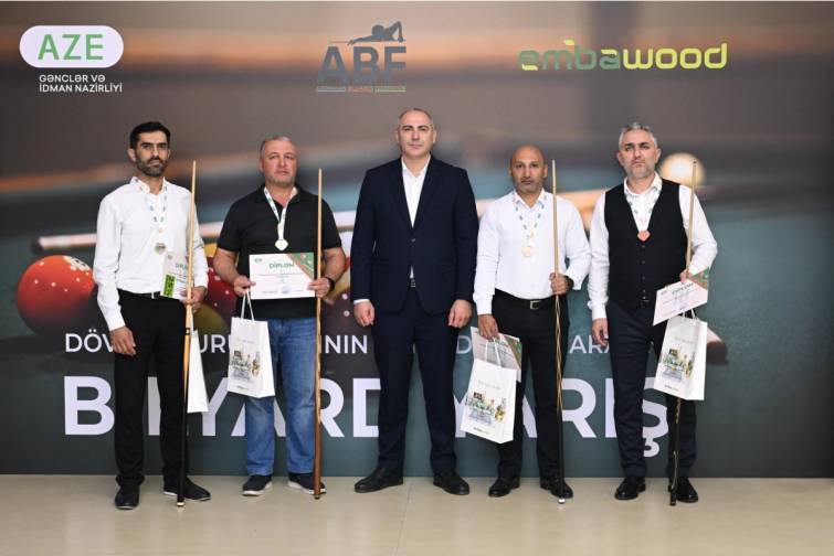 ASCO əməkdaşları dövlət qurumları arasında keçirilən bilyard yarışında üçüncü yeri tutublar