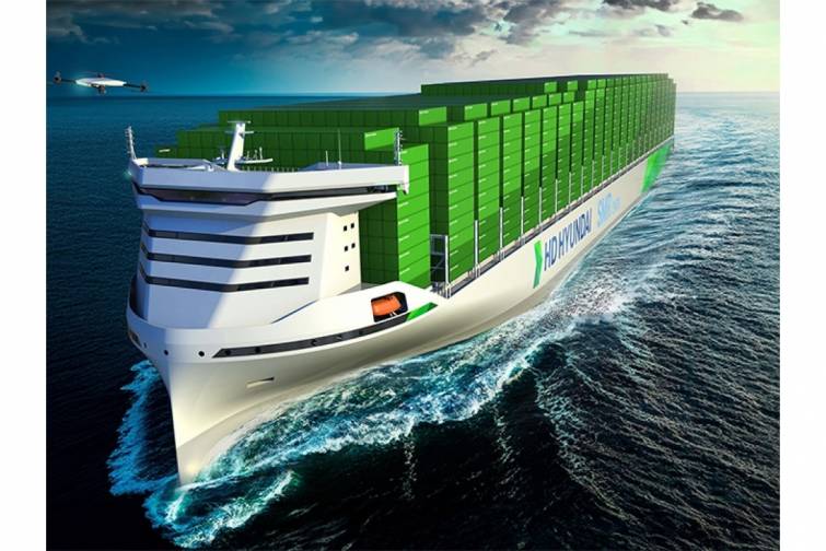 “HD KSOE”-nin nüvə enerjisi ilə işləyən konteyner gəmisi 