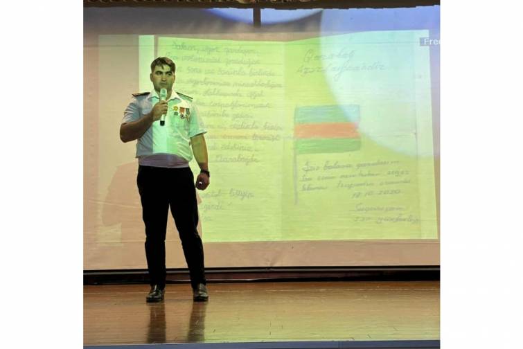 Dənizçi qazi illər əvvəl cəbhədə aldığı məktubun müəllifi ilə görüşüb