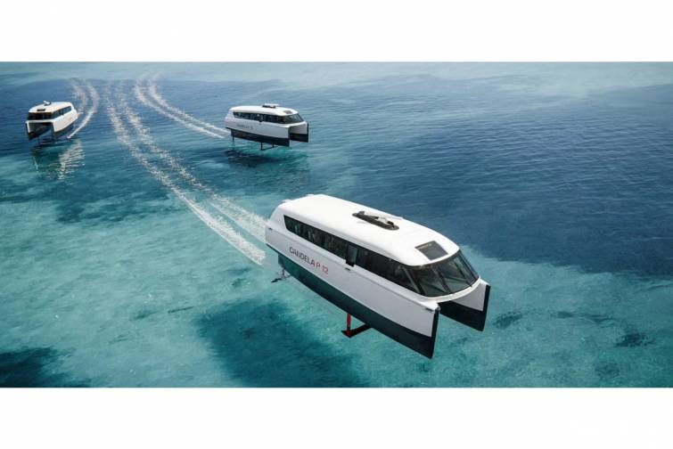 Maldivdə “uçan” elektrikli sərnişin gəmiləri fəaliyyət göstərəcək - VİDEO