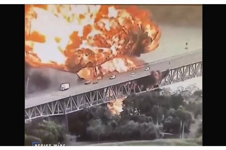 Sisternin partlaması Panama kanalı &uuml;zərindəki k&ouml;rp&uuml;n&uuml;n bağlanmasına səbəb olub