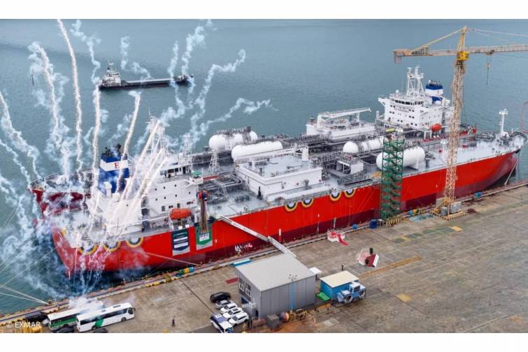 Cənubi Koreyada d&uuml;nyanın ilk ammonyakla işləyən ikiyanacaqlı okean gəmilərinə ad verilib