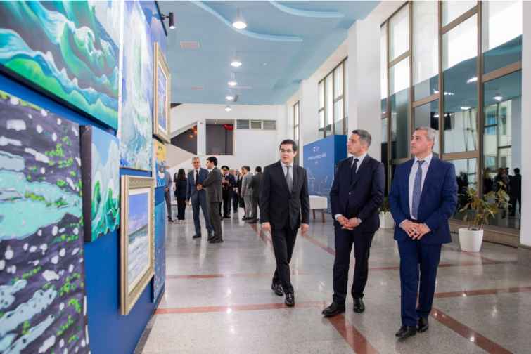 Bakı Dəniz Vağzalında Azərbaycan dəniz&ccedil;ilərinin peşə bayramı m&uuml;nasibətilə tədbir ke&ccedil;irilib
